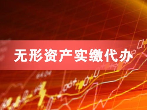 双城无形资产实缴资本代办